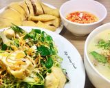 Hình bước làm 5 của món Gỏi Gà + Cháo