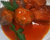 Sörszaftos sertéscomb krupligombóccal recept fázis 5 fotója