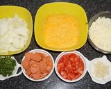 Foto del paso 1 de la receta: Quesadillas de vienesas con huevos