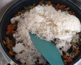 Foto del paso 3 de la receta: Arroz salteado con vegetales