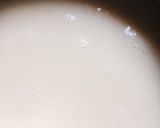 A picture of step 3 of Wheat kanjee with coconut milk.
