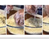 A picture of step 3 of Oven baked salmon breadcrumbs .