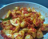 Foto langkah ke 5 dari resep Balado Tahu Telur Puyuh.