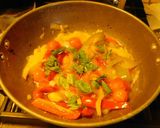 A picture of step 3 of Peperonata.