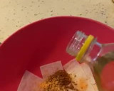 A picture of step 4 of Spring Roll Wrapper chips.