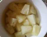 Foto del paso 2 de la receta: Bizcochuelo integral de ananá🍍 y chocolate🍫