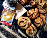 عکس مرحله 20 از دستور نان دارچینیsolmaz