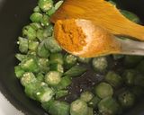 A picture of step 2 of Okra Stir Fry (Bhindi Ki Sabzi).