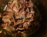 A picture of step 2 of Chicken Gizzard Stew.