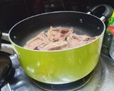 Hình bước làm 1 của món Hoành thánh nhân tôm thịt