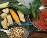 Foto langkah ke 2 dari resep Kari Ayam "kampung" Sambal Bawang.