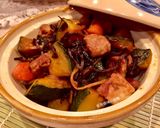 A picture of step 8 of Braised Pork with Kabocha Squash.