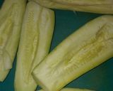 Foto del paso 1 de la receta: Canoas de Zucchini a la guayanesa