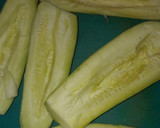Foto del paso 1 de la receta: Canoas de Zucchini a la guayanesa