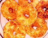 A picture of step 6 of Yam doughnut.
