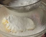 A picture of step 4 of Christmas Wreath Cookies [Chocolate Spritz].