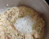 A picture of step 5 of Lauki Handvo.