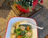 A picture of step 2 of Chicken Vegetable Soup.