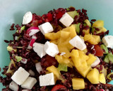 Foto del paso 6 de la receta: Ensalada de arroz venere con vinagreta de mango