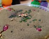 A picture of step 5 of Beetroot papaya vanilla tutty fruity nutty cake# thc# thc week 8.