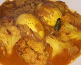 ফুলকপি ডিম কষা(Foolkopi dim kosa recipe in Bengali) রেসিপি ধাপ - 5 ছবি