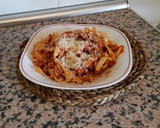 Foto del paso 8 de la receta: Tagliatelle en salsa boloñesa con soja texturizada