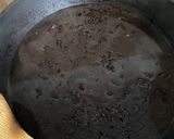 A picture of step 4 of Black rice shiitake mushroom risotto.