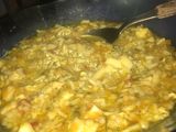 Sopa de pollo casera