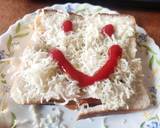 Cheesy Smiley sandwich recipe step 4 photo