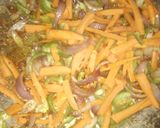 A picture of step 2 of Sultan chips with Tofu.