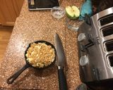 A picture of step 6 of Protein packed apple crisp.
