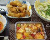 Hình bước làm 5 của món Cơm nhà đơn giản