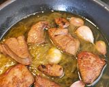Foto del paso 8 de la receta Hígado de ternera encebollado con Puré de patata