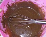 A picture of step 7 of Chocolate Swiss rolls#chocolatebaking #authormarathon.