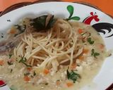Foto langkah ke 5 dari resep 💕 SPAGHETTI SIRAM CREAM SOUP.