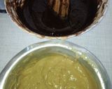 A picture of step 8 of Steamed Marble cake.