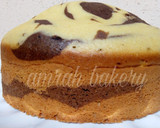 A picture of step 7 of My zebra cake.
