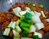 Foto langkah ke 9 dari resep Dori Blackpepper dan Salad HokBen ala Chef Muhammad.