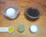 Foto del paso 1 de la receta: Huevo revuelto con frijoles y salsa