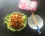 Hình bước làm 3 của món Mỳ Ý spaghetti
