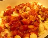 Foto del paso 3 de la receta: Ñoquis con salsa