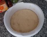 Foto del paso 3 de la receta Coca de chicharrones 2025 v2: con masa brioche, crema, anís y almendras