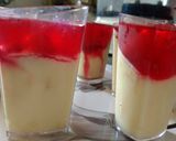 A picture of step 15 of Bloody Panacotta.