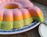 Foto langkah ke 4 dari resep Silky Puding Rainbow.