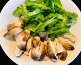 Hình bước làm 1 của món Đậu rồng xào nấm (đậu khế)