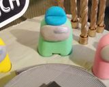 A picture of step 9 of Vickys 'Among Us' Cake Decoration Idea.