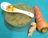 A picture of step 4 of Zesty Carrot 🥕 & Ginger 🫚 Clear Soup.