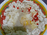 Lauk : Perkedel Tahu Sayur