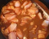 A picture of step 3 of Chicken & Tomato Curry.