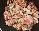 Foto del paso 1 de la receta: Guiso rápido y fácil con carnaza y huesos de cordero
